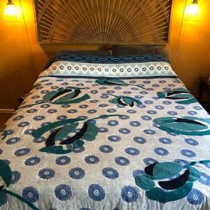 SUNO for Anthropologie Embroidered Diani Quilt